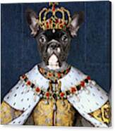 Queen Dog Elizabeth I Canvas Print