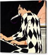 Queen Live - Freddie Mercury At The Keys - Detail Canvas Print