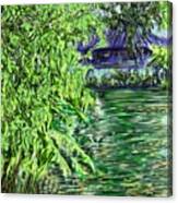 Quiet Reflection, Elmendorf Lake Canvas Print