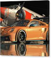 Racing The 911 Gt3 Rs Canvas Print