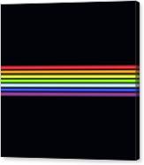  Dweebzilla White Rainbow Striped Print Pride Classic