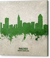 Raleigh North Carolina Skyline #73 Canvas Print