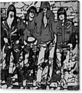 Ramones Cover Illustration Canvas Print
