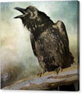 Raven Call Canvas Print