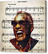 Ray Charles - Hit The Road Jack Canvas Print