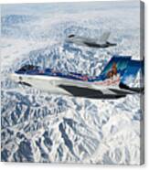 Rcaf F-35a Demo Canvas Print