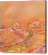 Red Desert Canvas Print
