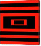 Red Rectangle Canvas Print