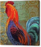 Red Rooster Canvas Print