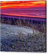 Red Sky In The Morning Canvas Print