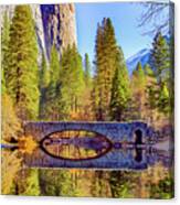 Reflecting On Yosemite Canvas Print