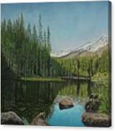 Reflective Lake Canvas Print
