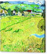 Remastered Art Les Vessenots In Auvers By Vincent Van Gogh 20230417 Canvas Print