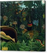 Remastered Art The Dream By Henri Rousseau 20220108a Canvas Print