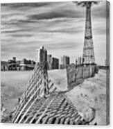 Remnants Of Coney Island Canvas Print