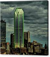 Renaissance Tower And Bank Of America Plaza Canvas Print