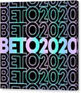 Retro Beto 2020 Canvas Print