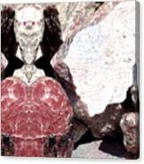 Rhodonite Shield Canvas Print