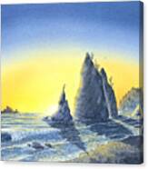 Rialto Beach Canvas Print