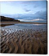Ripples In The Sand Canvas Print