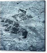 River Ice Ii Canvas Print