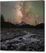 River Of Stars, Oregon Canvas Print