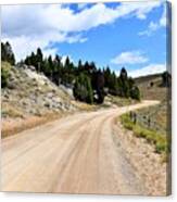 Road To The Comet Mine Canvas Print