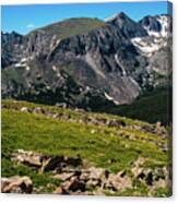 Rock Cut Overlook 2 From Trail Ridge Road, Rocky Mountain National Park, Colorado Canvas Print