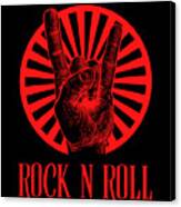 Rock N Roll Canvas Print
