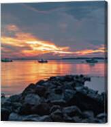 Rocky Shoreline Canvas Print