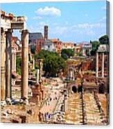 Roman Forum Canvas Print