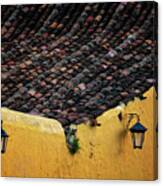 Roof And Wall Canvas Print