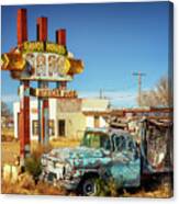 Route 66 - Ranch House Cafe Canvas Print