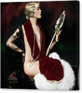 Ruby Muriel Finlay A Famous Ziegfeld Girls Canvas Print