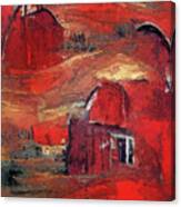 Rural Red Canvas Print