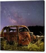 Rusting Under The Stars Canvas Print