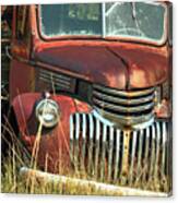 Rusty Pickup Truck Canvas Print