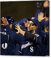 Ryan Braun Canvas Print