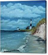 Sable Lighthouse Canvas Print