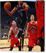 Sacramento Kings V Toronto Raptors Canvas Print