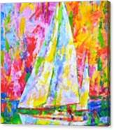 Sailboat 9. Canvas Print