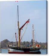 Sailing Barge Cambria Canvas Print