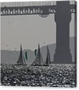 Sailing The Golden Gate Canvas Print