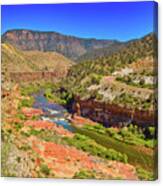 Salt River Canyon Rapids, Arizona Canvas Print