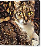 Samantha The Tabby Cat Canvas Print