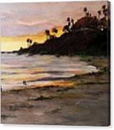 San Clemente Sunset Canvas Print