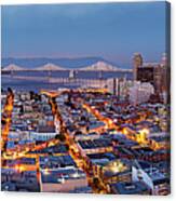 San Francisco Skyline Canvas Print