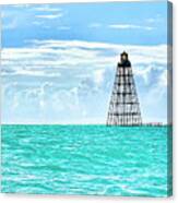Sand Key Light House Canvas Print
