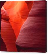 Sandstone Abstract Lower Antelope Slot Canyon Arizona Canvas Print