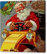 Santa Ride Canvas Print